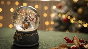 karácsonyi hógömb