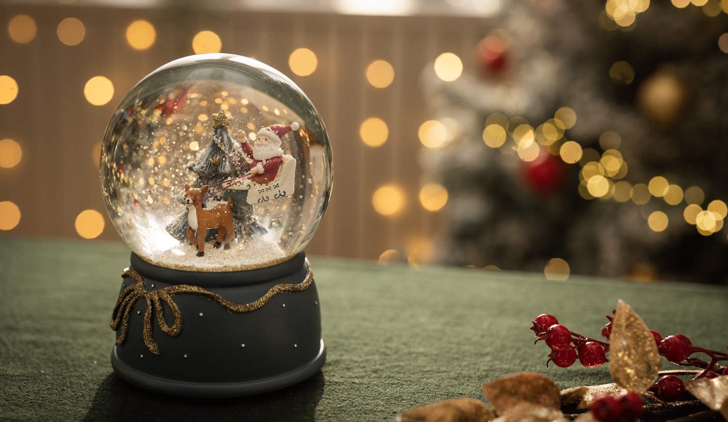 karácsonyi hógömb