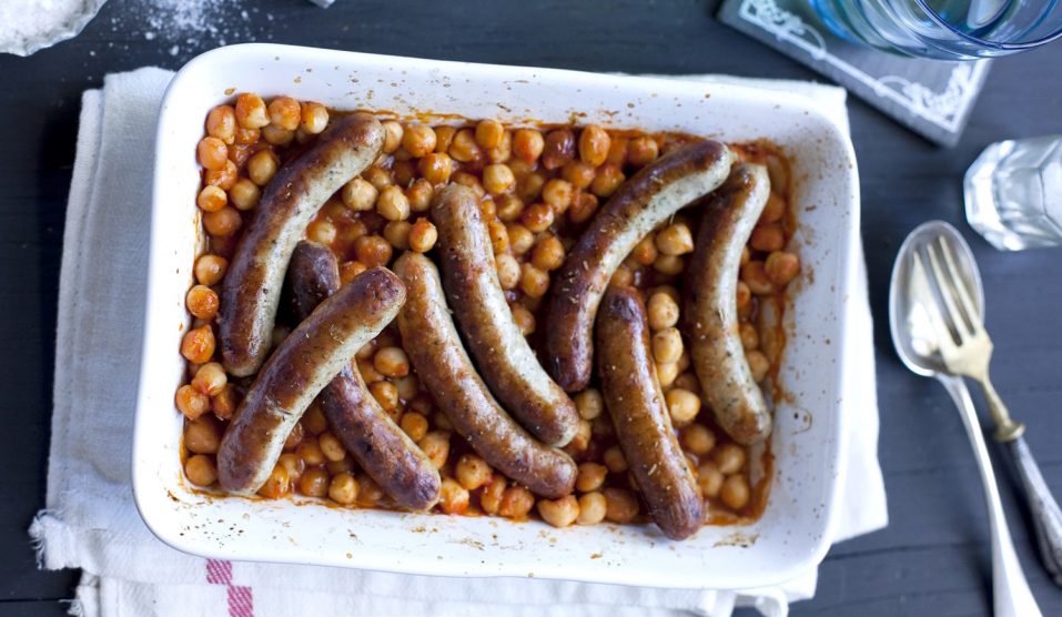 kolbasz paradicsomos csicseriborsoval