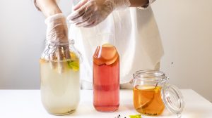 Kombucha készítés