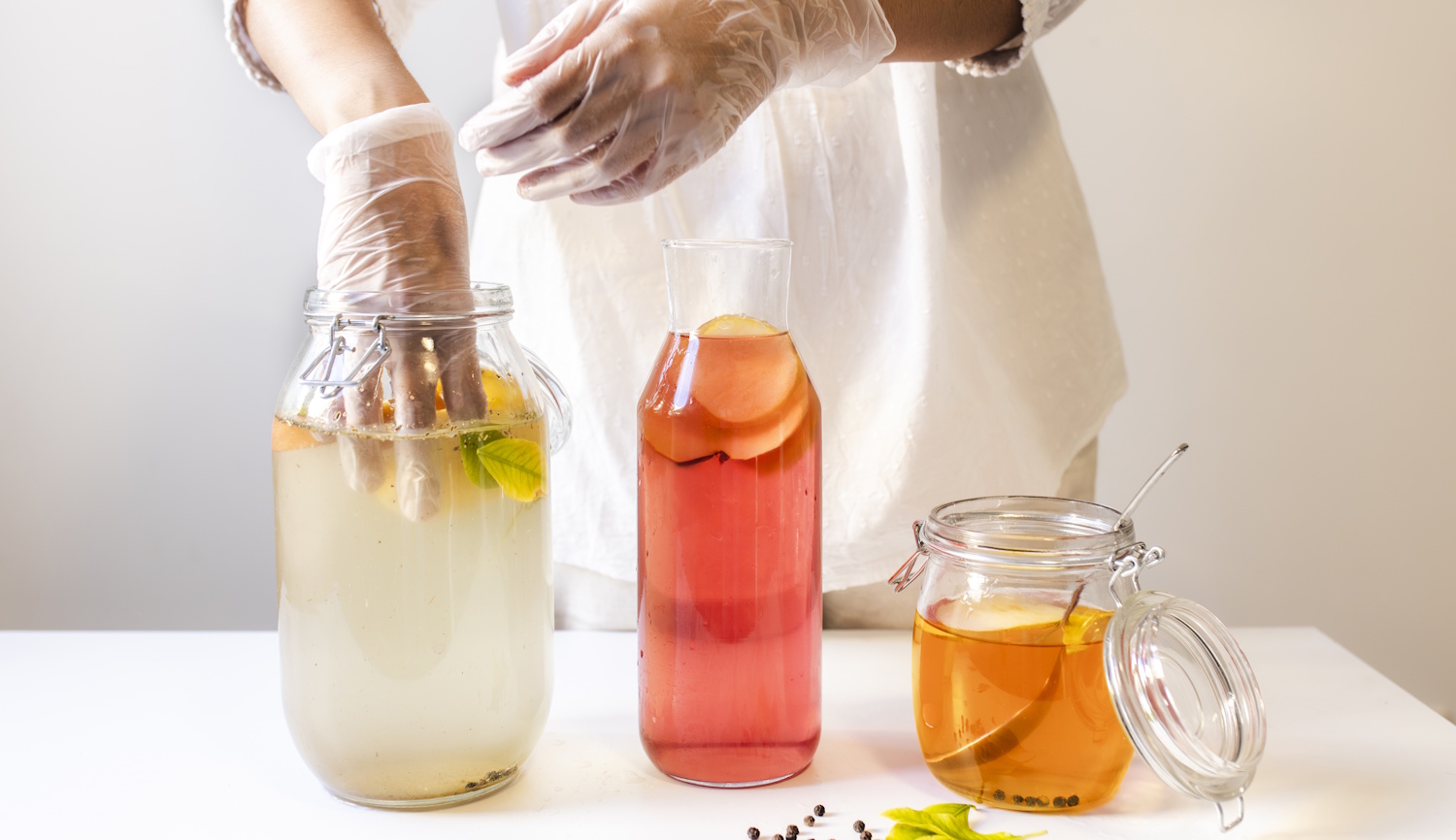 Kombucha készítés