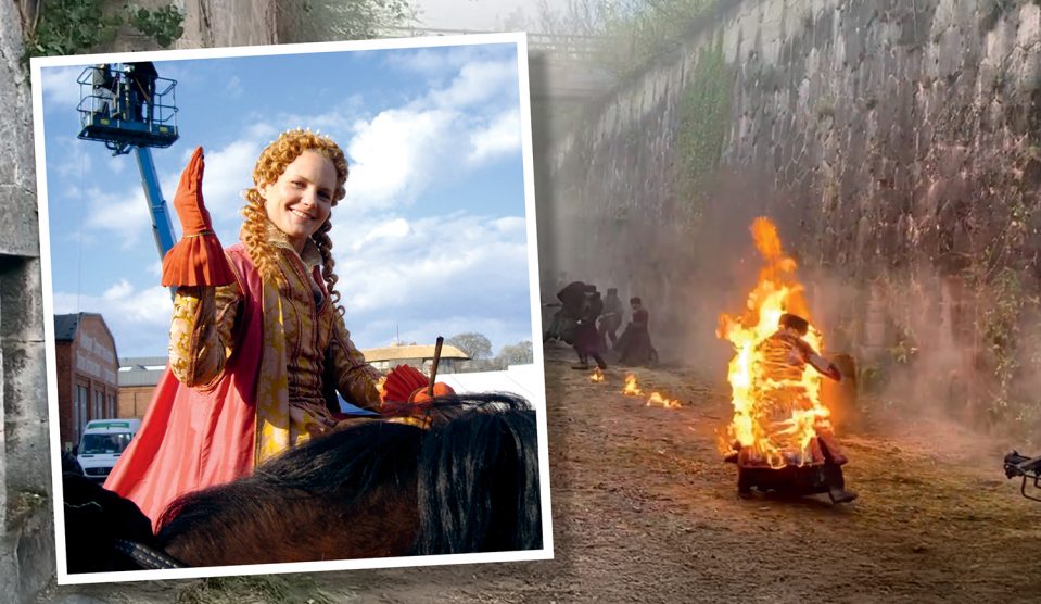 Gavalda Kinga kaszkadőr