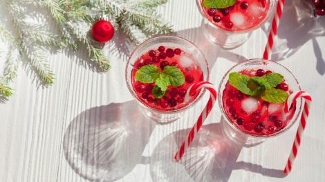 sült tea gyümölcs