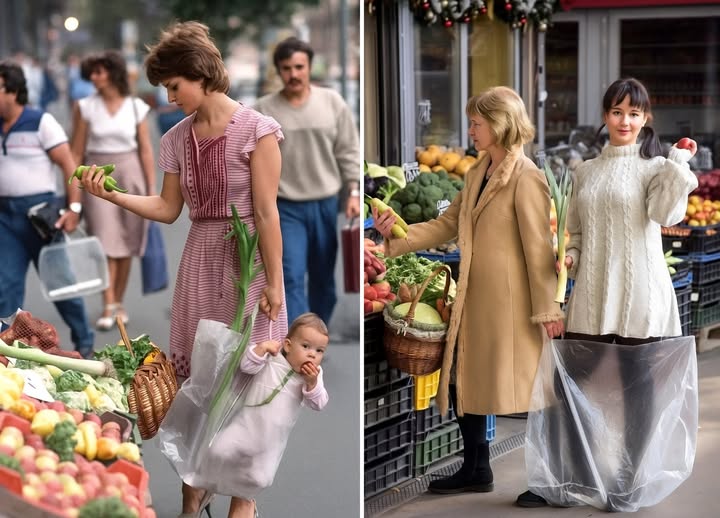 manek attila fotója kislány a szatyorban