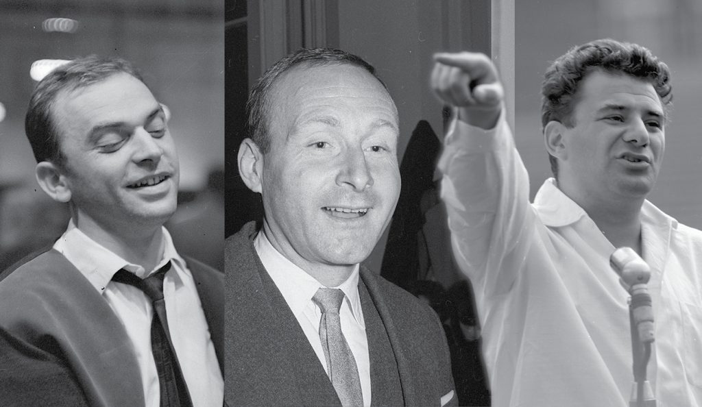 Balról jobbra: Bodrogi Gyula, Baranyi LÁszló és Szinetár Miklós fiatal korában