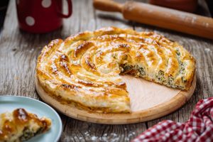 hagyományos étel burek bosznia