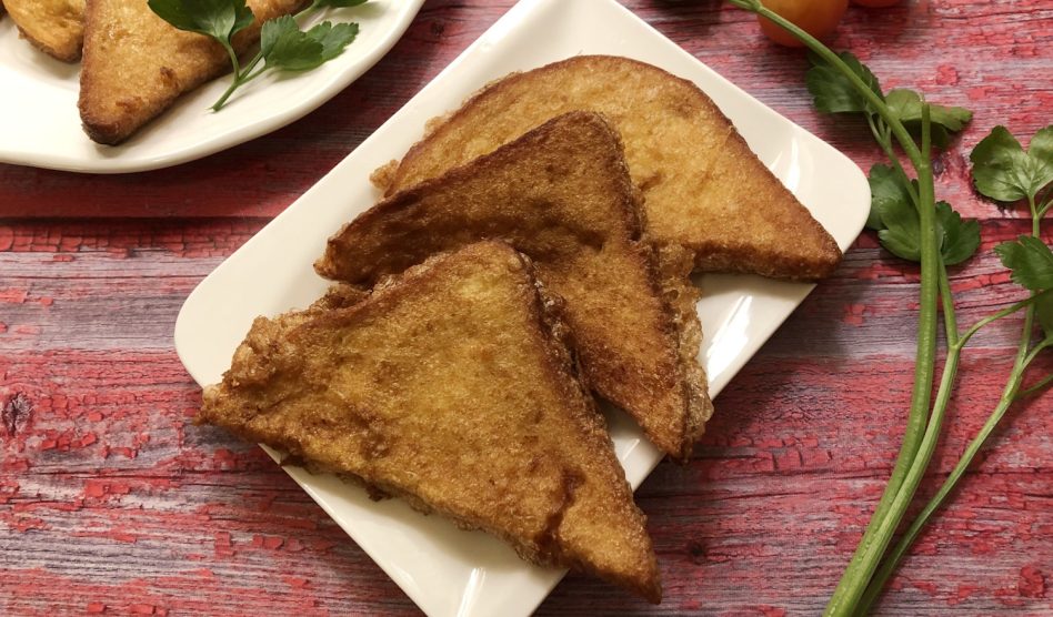 bundás kenyér tányéron