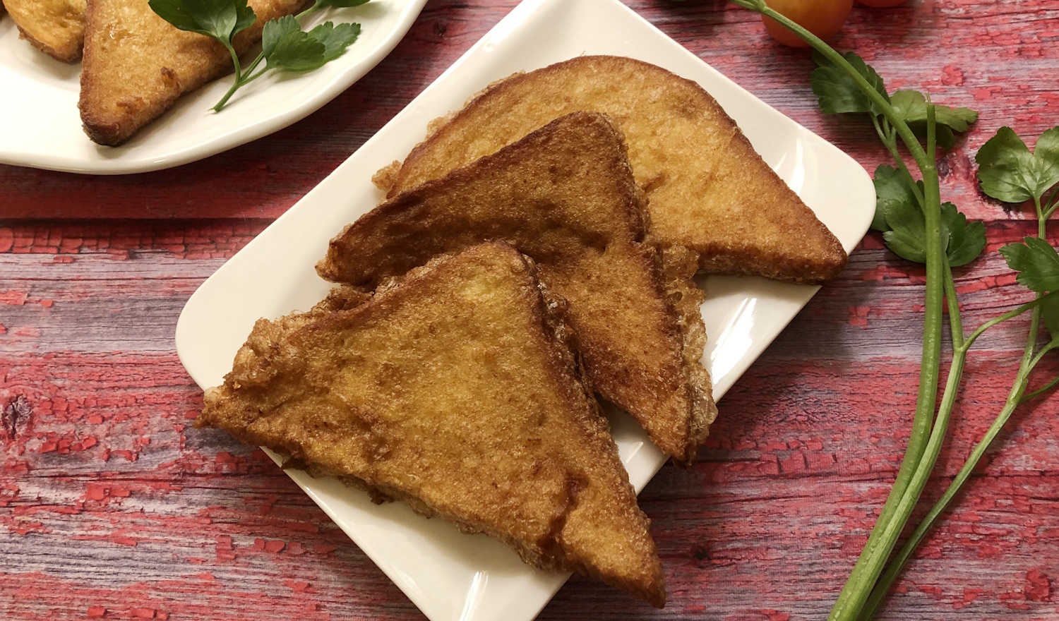 bundás kenyér tányéron