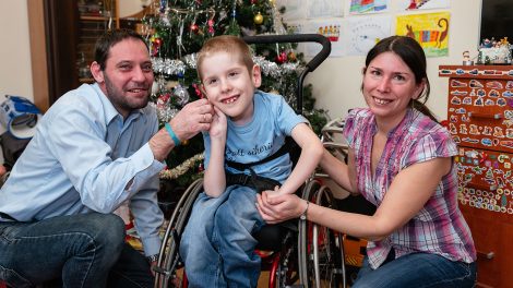 Gáló Tomika és szülei, Anikó és Tamás