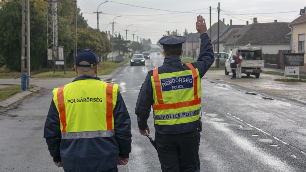 közúti ellenőrzés vas megyében
