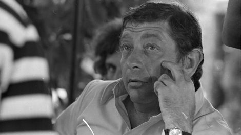 makk károly 1974-ben a Déry Tibor író 80. születésnapja alkalmából forgatott portréfilm felvételén.