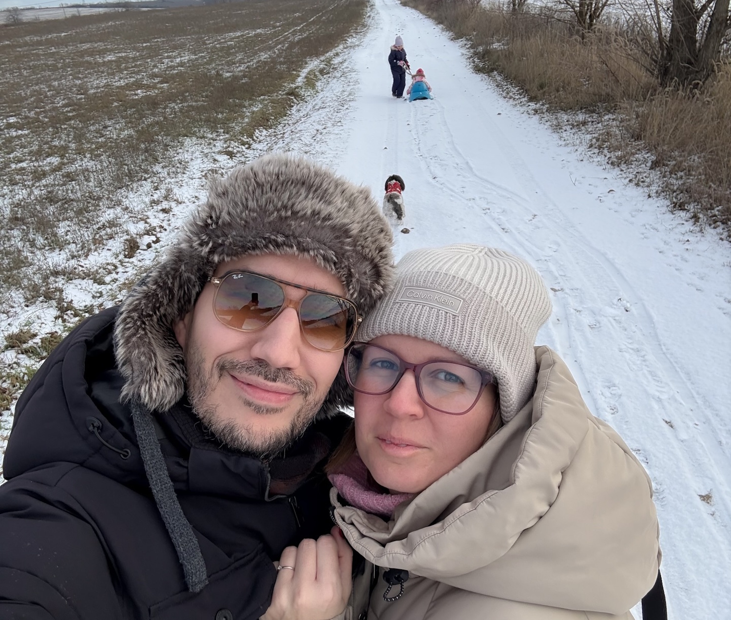 Pál Dénes és felesége