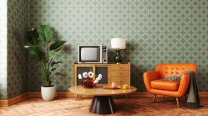 retró lakás 70-es évek