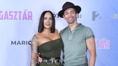 Tóth Gabi (Gabriella) és párja, Papp Máté Bence