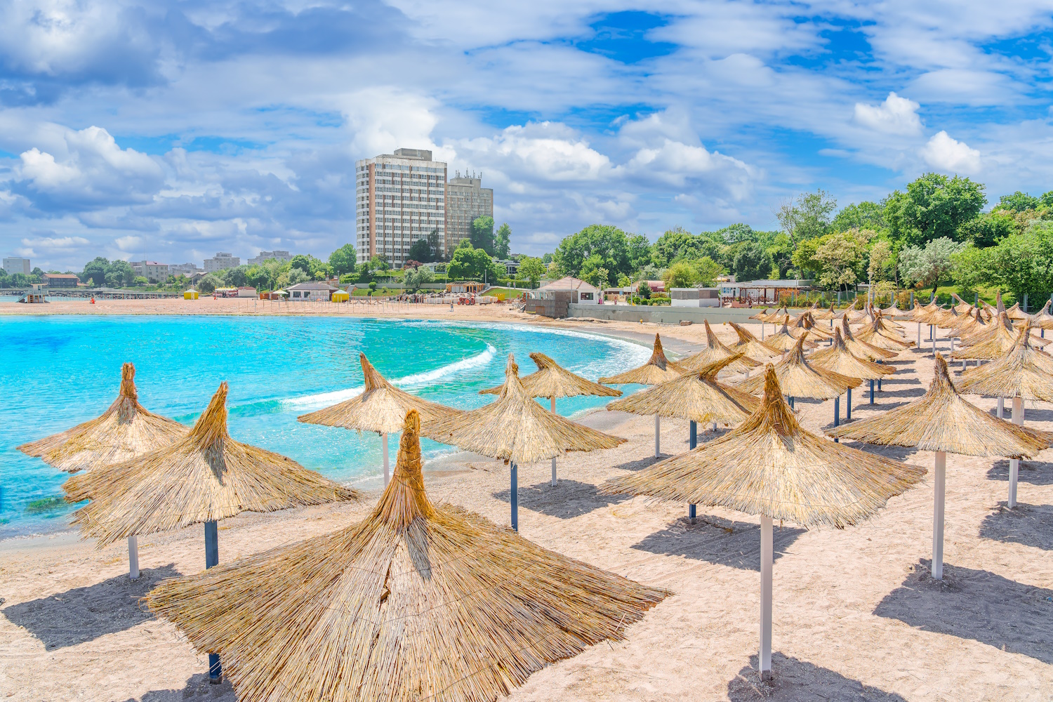 Saturn strandja Mangaliánál románia