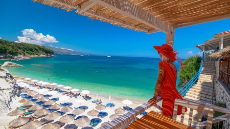 albánia Pulebardha strand