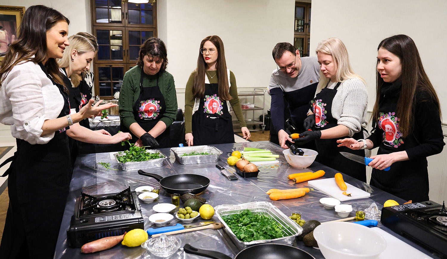 purimi főzőtanfolyam az Óbudai Zsinagógában