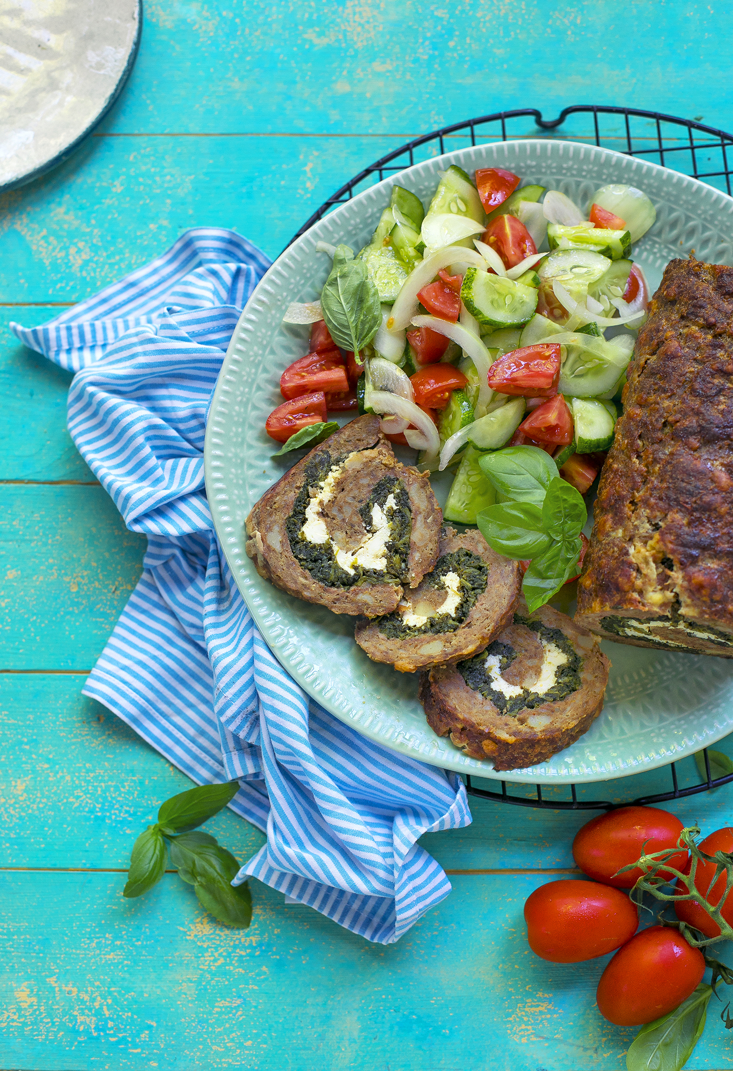 Görög töltött fasírt