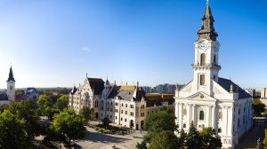 Kecskeméti nagytemplom és a városháza