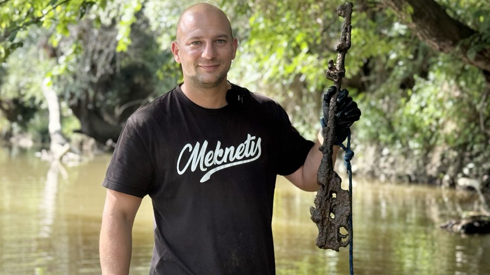 Kovács Erik, mágneshorgász