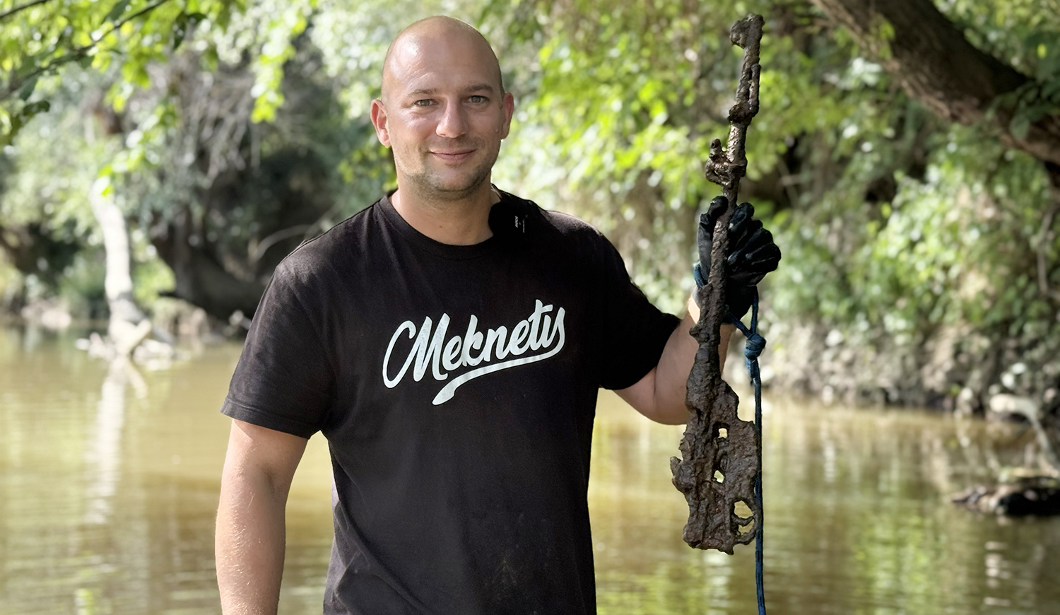 Kovács Erik, mágneshorgász