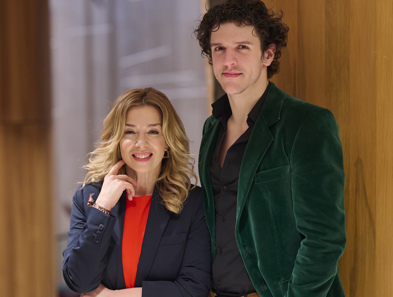 Kovács Patrícia és párja