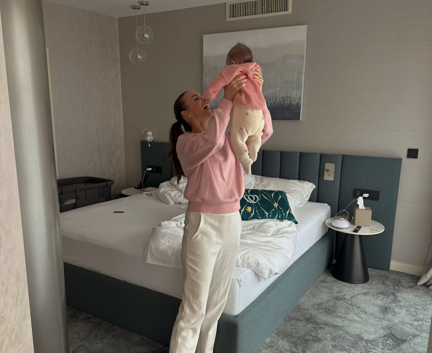 Sydney és a kislánya