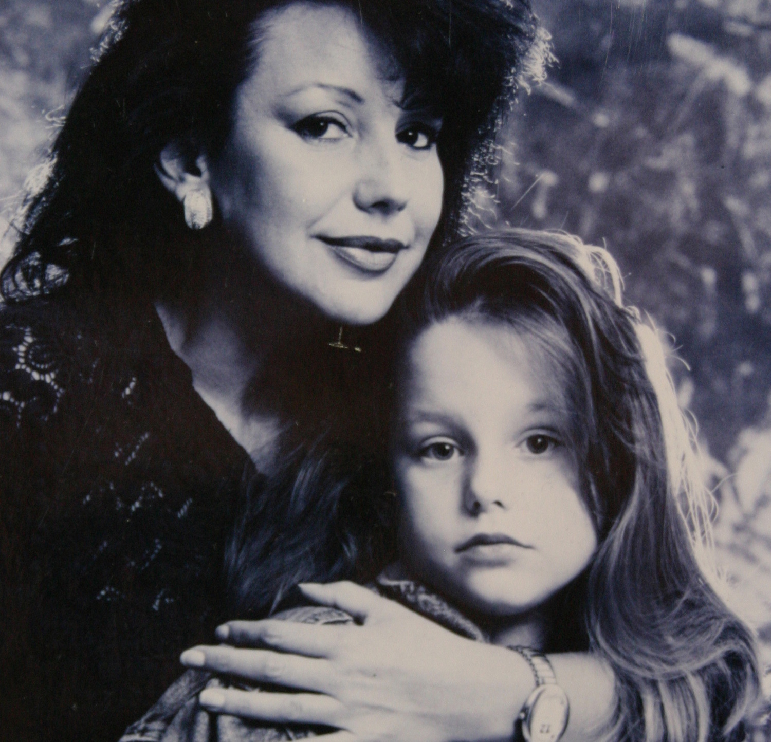 Szűcs Judith és a lánya, régi kép