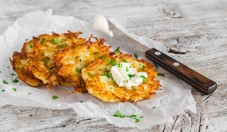 tökéletes tócsni tejföllel