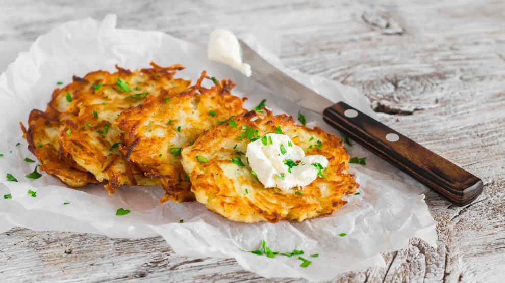 tökéletes tócsni tejföllel