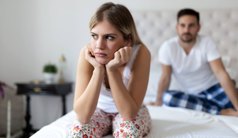 fiatal pár veszekedés után