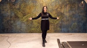 Varjas Judit, a tapolcai Halas Lépcső alkotója