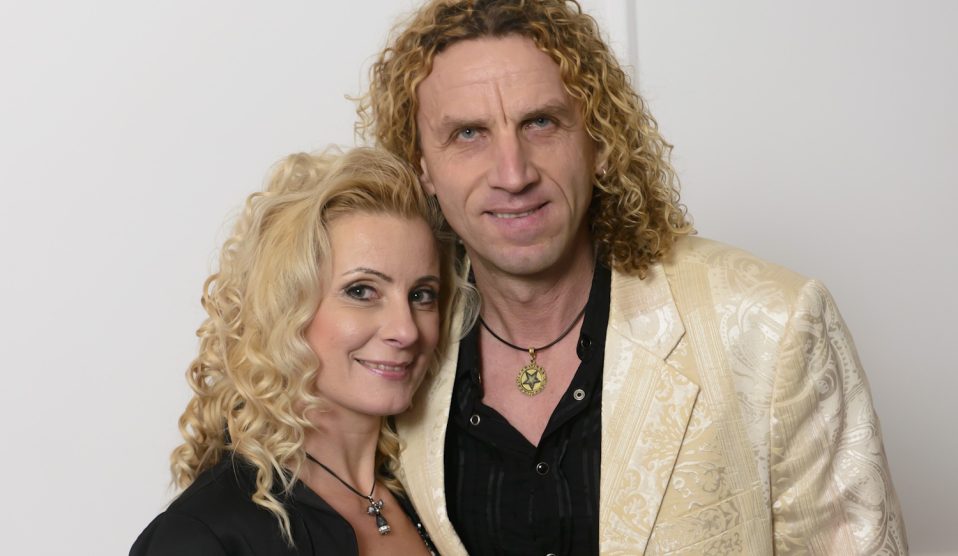 Balázs Pali és felesége