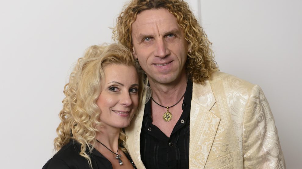 Balázs Pali és felesége