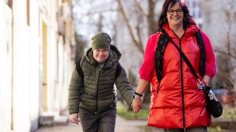 Zsankó Peti és édesanyja