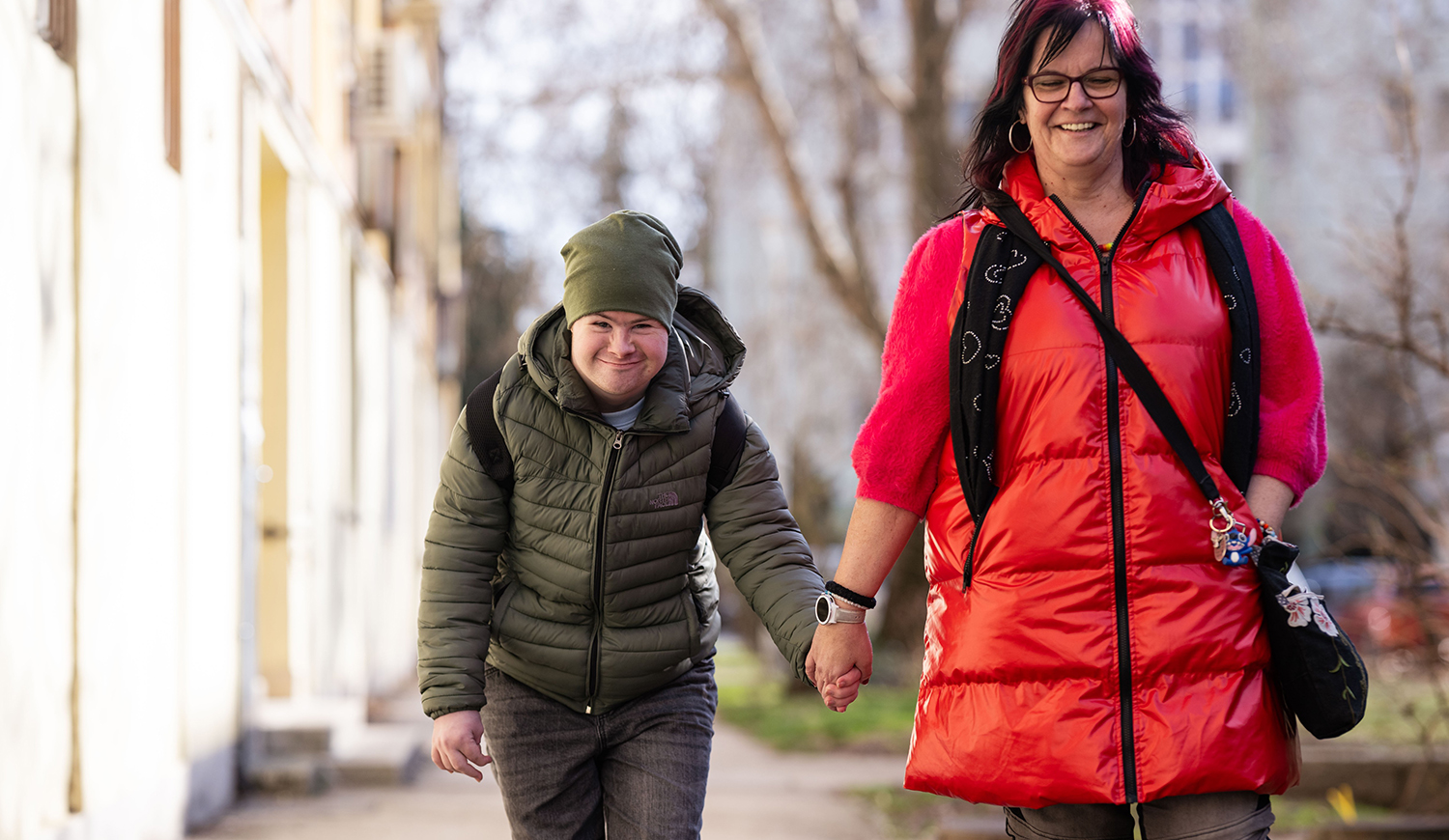 Zsankó Peti és édesanyja