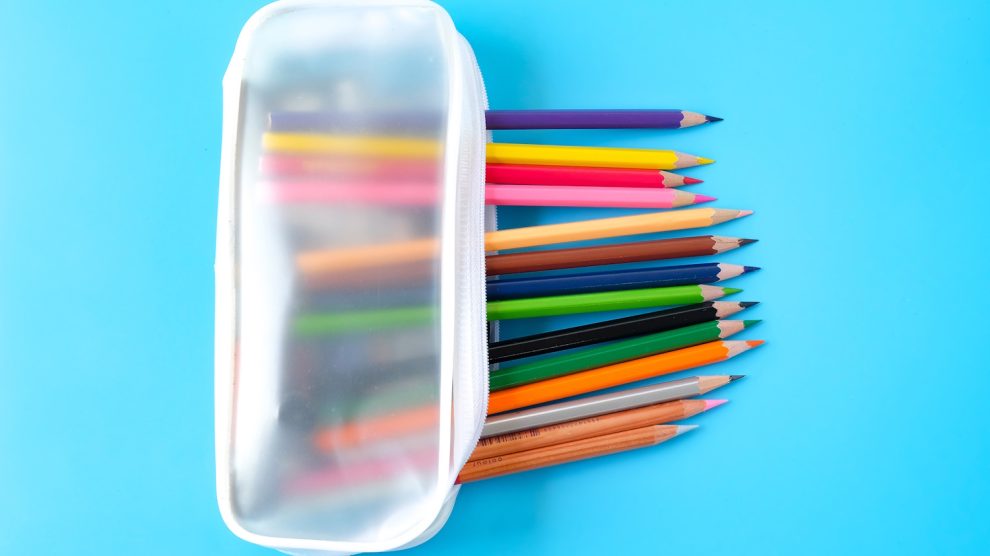 Átlátszó ceruzatartó