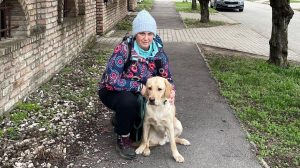 Sápi Andrea, vakvezetőkölyökkutya-nevelő