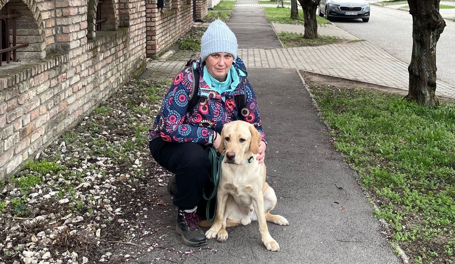 Sápi Andrea, vakvezetőkölyökkutya-nevelő
