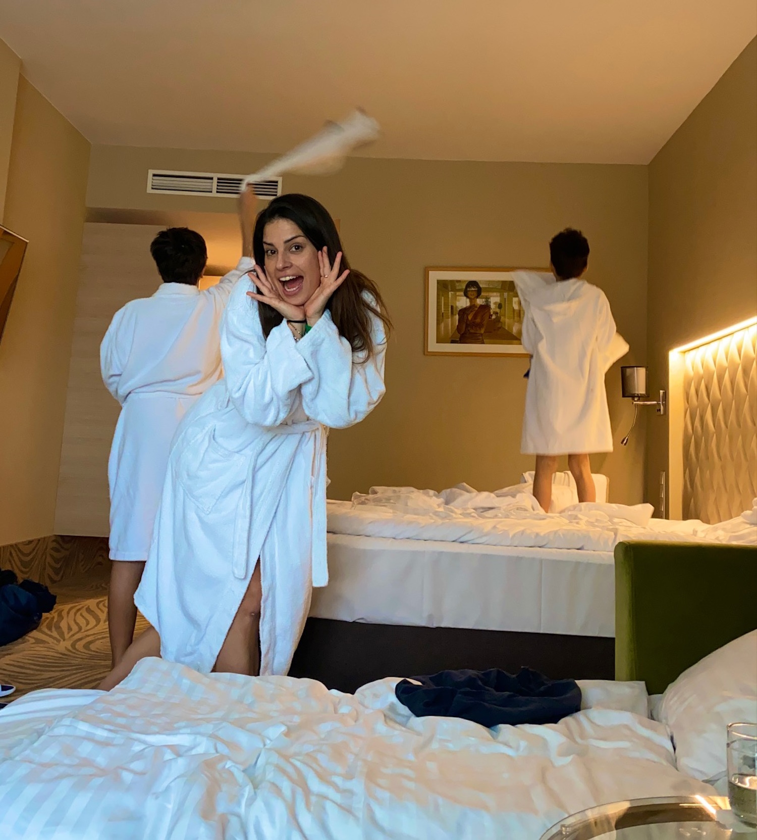 Czippán Anett a fiaival