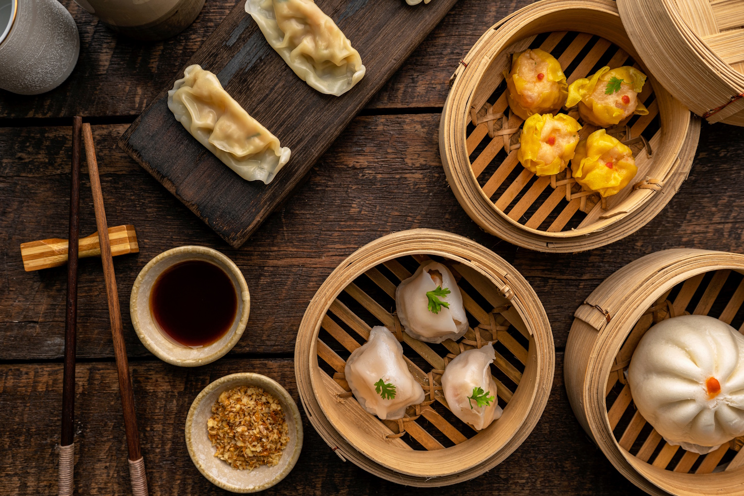 Dim sum kínai étel