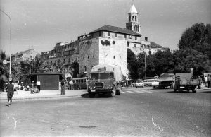A Szent Domnius-székesegyház tornya 1963.-ban