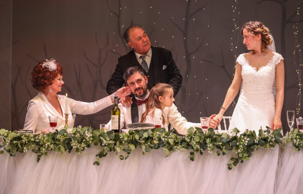 Macskalápon című darab centrál színház jelenetfotó