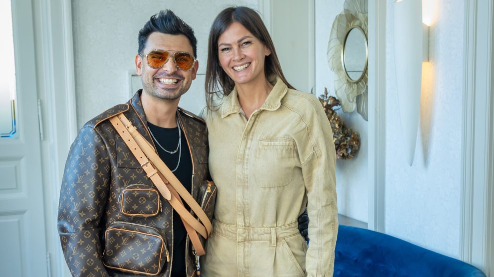 Horváth Tamás és felesége, Andrea