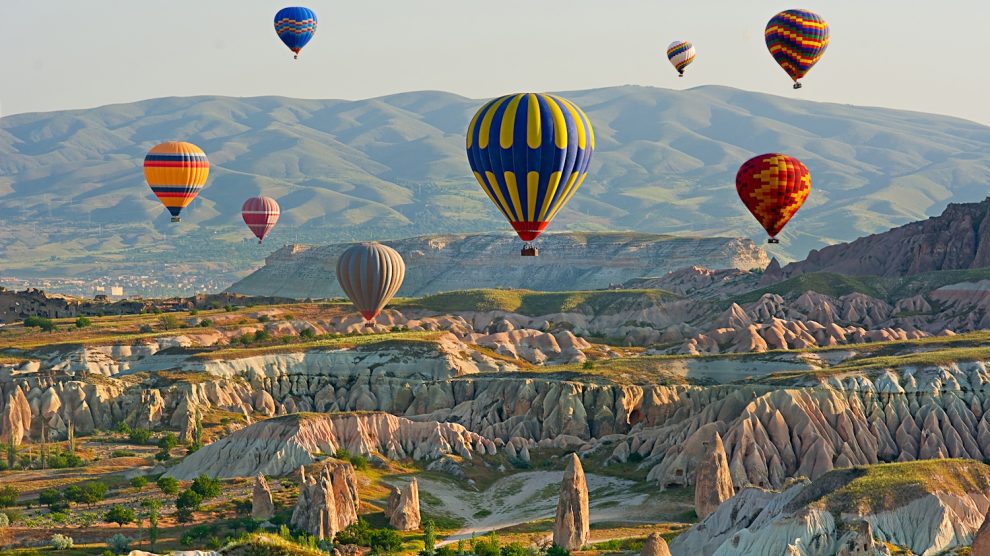 Kapaddókia hőlégballonjai