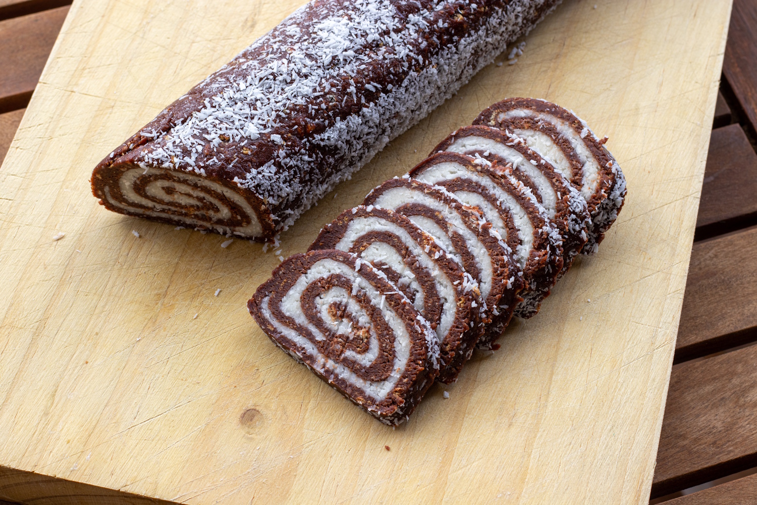 Kókuszos keksztekercs