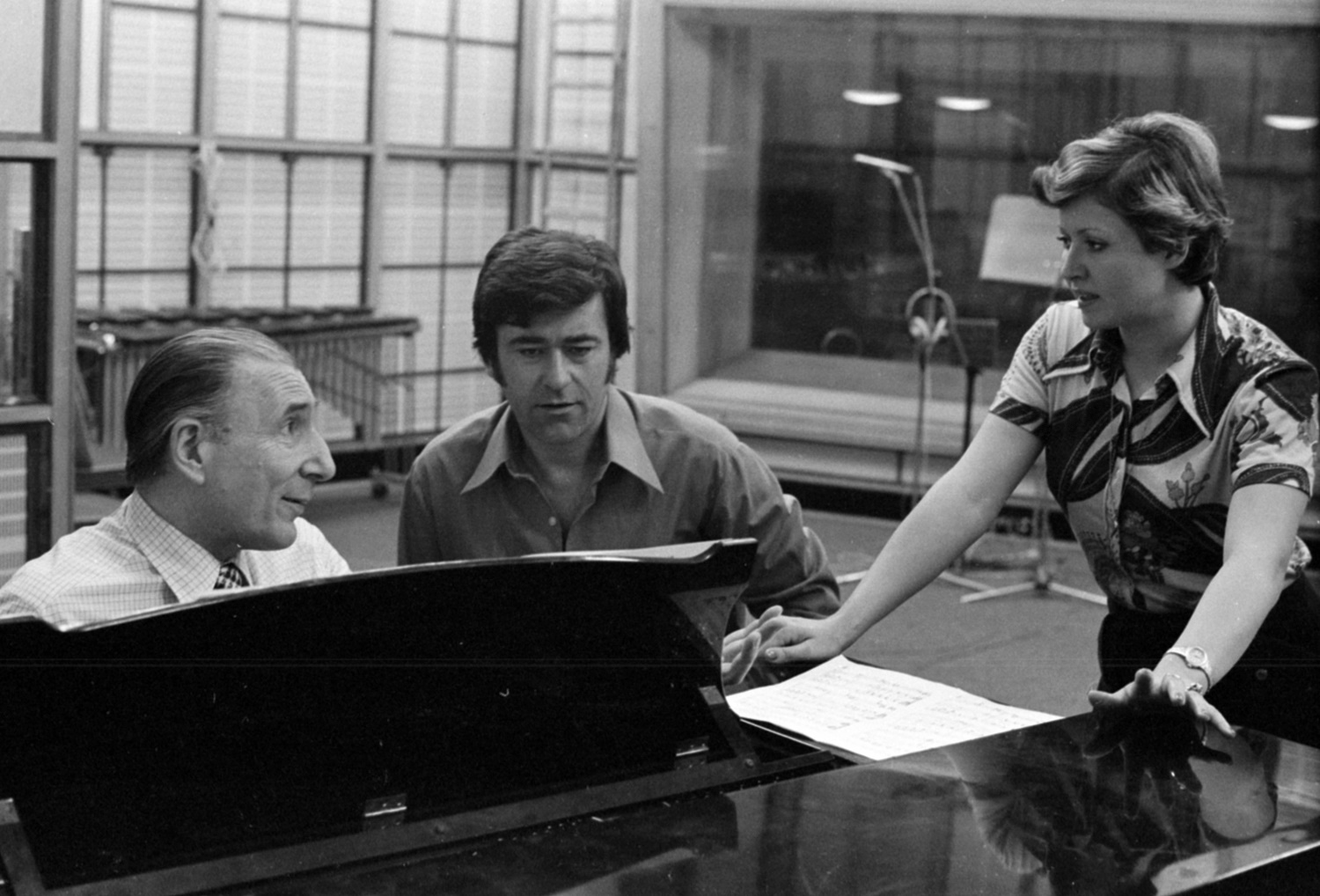 Koós János és Dékány Sarolta 1975-ben a Magyar Rádióban