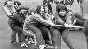 1978.-ban még a kötélhúzás is jó móka volt