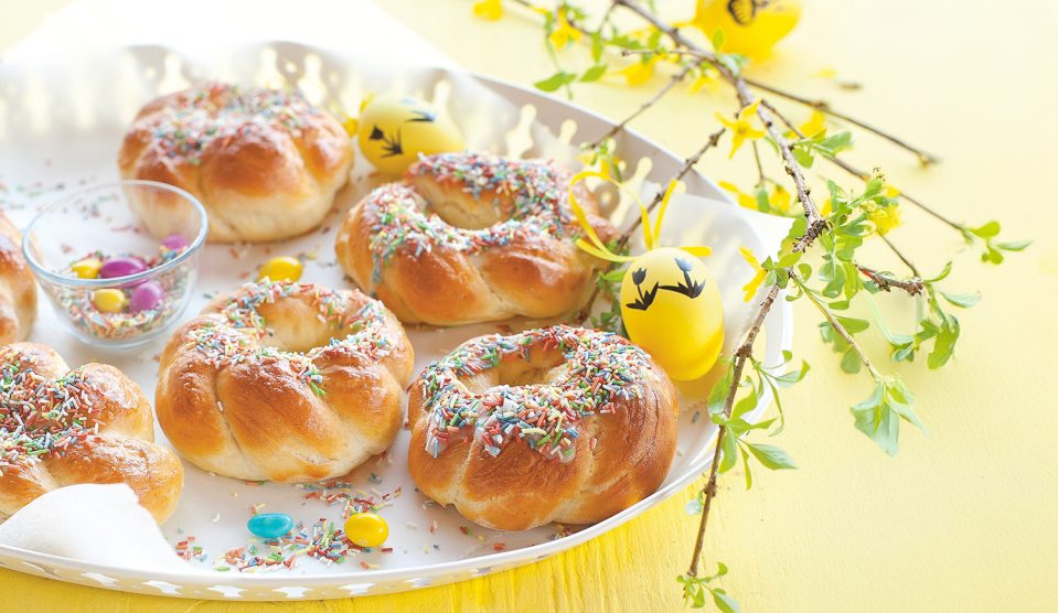 Mini kalácskoszorú