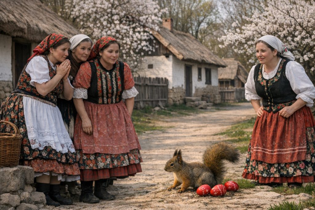 A mókusokkal csak baj van húsvétkor, vigyázz velük